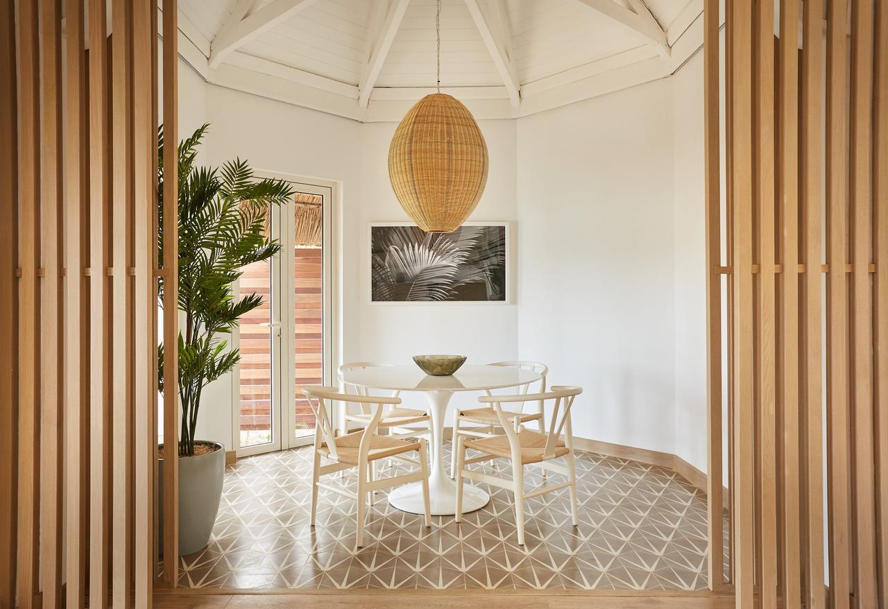 Lux* Grand Gaube Resort & Villas Exteriér fotografie Dining room